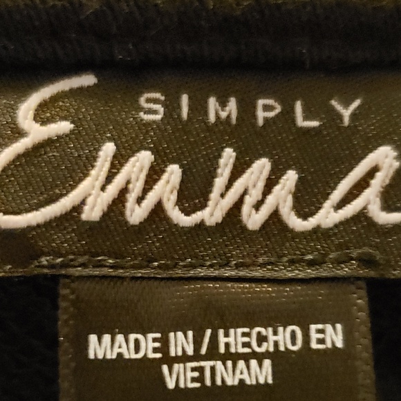 COPY - NEW Simply Emma Long Sleeve Link Designed Top size 2X - Picture 3 of 4